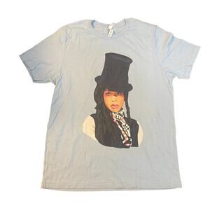 White graphic T-shirt size XL